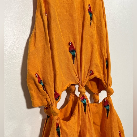 Parrot Halter Maxi Dress Farm Rio - Picture 6 of 8